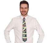 Vánoční kravata zelená
