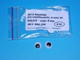 Oči 800204 8mm/8ks kulaté Oči 800204 8mm/8ks kulaté