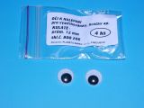 Oči 800206 12mm/4ks kulaté Oči 800206 12mm/4ks kulaté