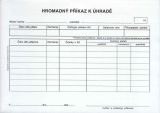 Příkaz k úhradě - hromadný A5, propis., /PT100/