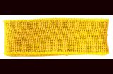 Stuha jutová žlutá šířka 6 cm, 2 m /2857/