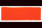Stuha jutová oranžová šířka 6 cm, 2 m /2859/