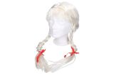 Maska Paruka blond s copánky / 003136