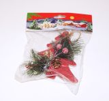 Vánoční dekorace Kraft stromek 9418, výška 10cm (97517)