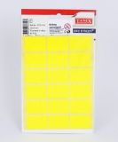 Etikety v sáčku neon 22 x 32 žluté OCF - 116 / 90 ks