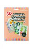 3D pohlednice k vymalování Kouzelný ráj A3291 3D pohlednice k vymalování Kouzelný ráj A3291