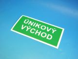 Samolepka 682 ÚNIKOVÝ VÝCHOD