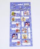 Samolepky vánoční na dárky Zimní večer / 7056 Samolepky vánoční na dárky Zimní večer / 7056