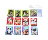 Magnet skleněný pes mix W056027 Magnet skleněný pes mix W056027