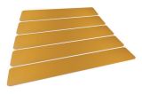 Podlahové značení Přechod pro chodce, žlutá, 20 x 120 cm, 5 ks/balení, DURABLE 181004 ,balení 5 ks