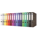 Pákový pořadač Rainbow, bordó, 50 mm, A4, PP/karton, DONAU