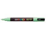 Dekorační popisovač Posca, světle zelená, 0,9-1,3 mm, UNI 284612000