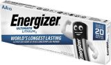 Baterie Ultimate Lithium, AA, 10 ks, lithiová, ENERGIZER 7638900343526 ,balení 10 ks