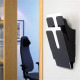 Držák na katalogy FLEXIPLUS 2, černá, na zeď, A4, na výšku, DURABLE Držák na katalogy FLEXIPLUS 2, černá, na zeď, A4, na výšku, DURABLE