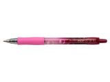 Gelové pero G-2 Pink Bubble, růžová, 0,32 mm, stiskací mechanismus, PILOT BLG27TRB-PG-L