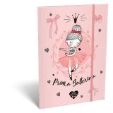 Desky s gumičkou Tiny Dancer, Lovely Ballerina, karton, A4, LIZZYSULI 7460148003 Desky s gumičkou Tiny Dancer, Lovely Ballerina, karton, A4, LIZZYSULI 7460148003