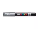 Akrylový popisovač Posca PC-1M, stříbrná, 0,7 - 1,0 mm, UNI