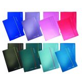 Desky s gumičkou Color Touch, červená, MITAMA 62030-90278