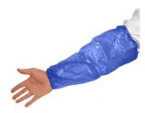 Ochranný rukáv na předloktí, modrá, jednorázový, 40 cm, 100 ks ,balení 100 ks