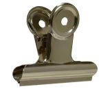 Klip na dokumenty, stříbrná, 63 mm, kov, 6 ks/balení, HGA0126 ,balení 6 ks