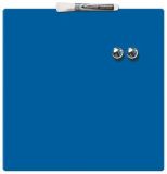 Magnetická tabule Square Tile, modrá, popisovatelná, 360x360mm, NOBO