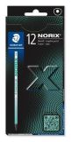 Grafitová tužka Norix 181, zelená, 12 ks, HB, sada, STAEDTLER 181 HB-54