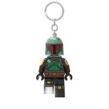 Klíčenka s LED osvětlením Star Wars Boba Fett, LEGO LGL-KE188H