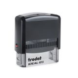 Razítko Ideal 4913, černá, černý polštářek, TRODAT P2IDEAL4913