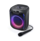 Reproduktor M-1803DJ, černá, Bluetooth, s mikrofonem, LED osvětlení, 150 W, MUSE M-1803 DJ