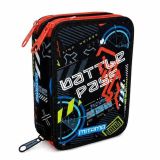 Penál plný Triplo, Spacebattle, třípatrový, na zip, MITAMA 64972 Penál plný Triplo, Spacebattle, třípatrový, na zip, MITAMA 64972