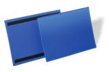 Logistická kapsa, tmavě modrá, A4, horizontální, magnetická, 50 ks/balení, DURABLE 174107 ,balení 50 ks