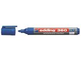 Popisovač na bílou tabuli a flipchart 360, modrá, 1,5-3mm, kuželový hrot, EDDING