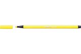 Fix, 1 mm, STABILO Pen 68, neonová žlutá