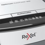Skartovací stroj Optimum AutoFeed+ 50 Pro P4, křížový řez, 50 listů, REXEL