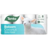 Toaletní papír Balsam Coconut, 8 rolí, 3-vrstvý, TENTO 229389 ,balení 8 ks