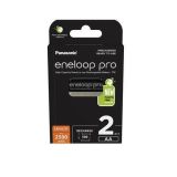 Dobíjecí baterie Eneloop Pro, AA, 2 x 2500 mAh Ni-MH, PANASONIC