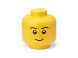 Úložný box ve tvaru hlavy minifigurky, Boy, velký, LEGO 40321724 Úložný box ve tvaru hlavy minifigurky, Boy, velký, LEGO 40321724