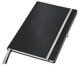 Zápisník Style, saténově černá, čtverečkovaný, A4, 80 listů, LEITZ