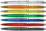 Kuličkové pero K20, mix barev, stiskací mechanismus, SCHNEIDER 132000 ,balení 20 ks