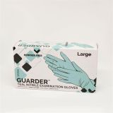 Ochranné rukavice, tyrkysová, jednorázové, nitrilové, 3,4 g, vel. L, 100 ks, nepudrované, 1017L ,balení 100 ks