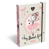 Desky s gumičkou Tiny Dancer, Lovely Ballerina, 35 mm, karton, A5, LIZZYSULI 7470217003 Desky s gumičkou Tiny Dancer, Lovely Ballerina, 35 mm, karton, A5, LIZZYSULI 7470217003