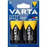 Baterie Super Heavy Duty, Typ D - R20, 2 ks, VARTA 2020101412