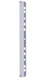 Násuvná lišta s děrováním, transparentní, 6 mm, 1-60 listů, 50 ks / balení, DURABLE 290419 ,balení 50 ks