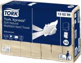 Ručník Xpress® Soft Multifold, skládací, 2 vrstvý, 180 listů, H2 systém, Advanced, TORK 130299