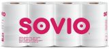 Toaletní papír, bílá, 3-vrstvý, 27,5 m, 250 útržků, 8 rolí, SOVIO PP21186 ,balení 8 ks Toaletní papír, bílá, 3-vrstvý, 27,5 m, 250 útržků, 8 rolí, SOVIO PP21186 ,balení 8 ks