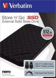 SSD (externí paměť) Store n Go, 512GB, USB 3.2, VERBATIM 53250