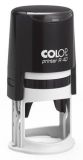 Razítko kulaté Printer R40, černý polštářek, COLOP 01034000