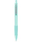 Kuličkové pero Z-Grip Pastel, zelená, 0,27 mm, stiskací mechanismus, ZEBRA 91804