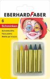 Barvy na obličej, 6 barev, mini, EBERHARD-FABER E579106