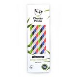 Brčko, mix barev, bambusové, rozložitelné, 100 ks, CHEEKY PANDA STRWMULTIX48 ,balení 100 ks Brčko, mix barev, bambusové, rozložitelné, 100 ks, CHEEKY PANDA STRWMULTIX48 ,balení 100 ks